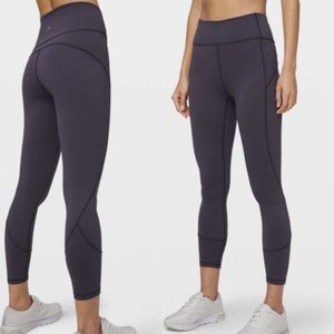 Lululemon In Movement 7/8 Legging Everlux Moonwalk
